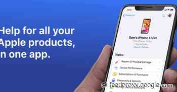 Apple Support app updated with reservation reminders and more coverage details