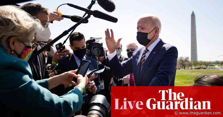 Biden's $2tn infrastructure plan 'needs to be changed', says key Democrat Manchin – live