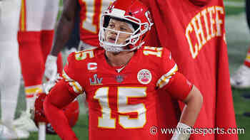 Patrick Mahomes insists he's fine after being spotted in walking boot nearly two months after foot surgery
