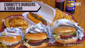 250 flavors of soda available at Corbett's Burgers & Soda Bar