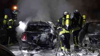 Mehrere Autos brennen in Lilienthal aus - buten un binnen