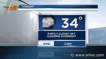 First Alert Weather: Rain is nearby Tuesday