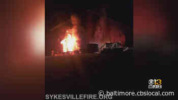 15 People Displaced Following Apartment Fire In Sykesville