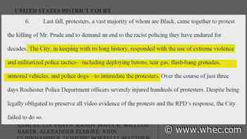 New civil rights lawsuit vs RPD filed by people injured at Daniel Prude Protests