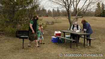 Saskatoon families search for Easter eggs in citywide scavenger hunt - CTV News Saskatoon