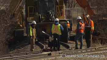 CP Rail train derails in Saskatoon, no injuries reported - CTV News Saskatoon
