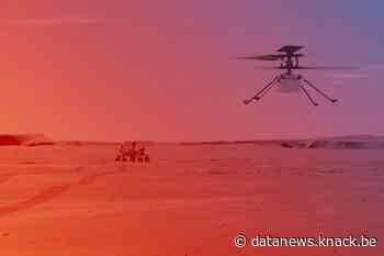 Marshelikopter overleeft eerste nacht alleen