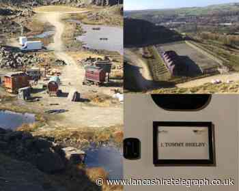 Pictures emerge of gypsy camp and graveyard on Peaky Blinders set in Rossendale