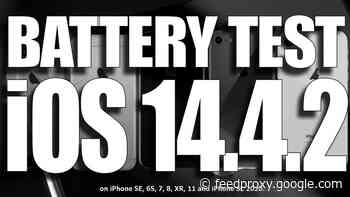 How does iOS 14.4.2 perform with battery life (Video)