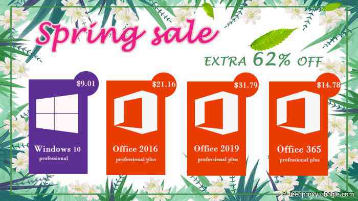 Big Surprise: Windows 10 pro key @$9.01, and Office 2019 Pro @ $31.79