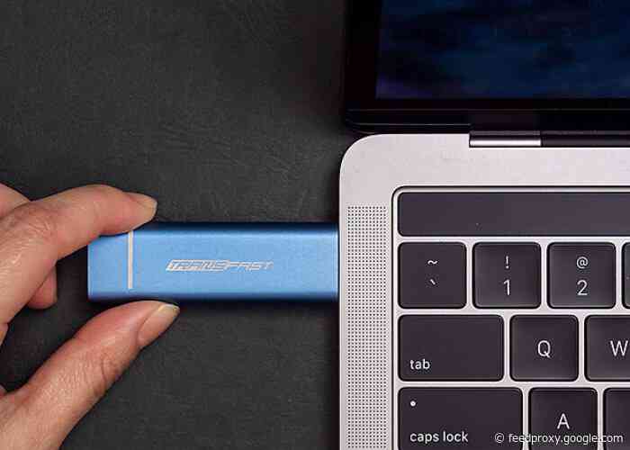 Transfast portable external SSD offers speeds upto 550 MB/s