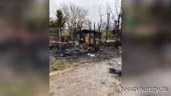 Barackenbrand zwischen Bodenheim und Gau-Bischofsheim | BYC-News Rheinhessen Online-Zeitung - Boost your City | Rhein-Main Nachrichten