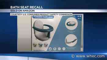 Infant bath seats sold on Amazon recalled due to drowning risk