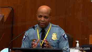 Police chief says Chauvin's actions weren't proper policy