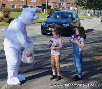 Egg-stra special bunny visit in Horwich