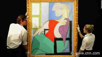 Picasso's portrait of a young lover to sell for $55 million at auction