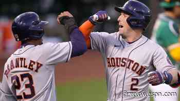 Houston Astros' strong opening statement and other observations from MLB's first weekend - ESPN
