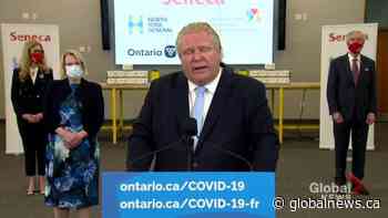 Ford says high-risk essential workers get priority as Ontario’s Phase 2 COVID-19 vaccine rollout begins