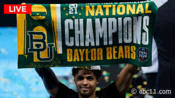 Baylor Bears return home as NCAA men's basketball national champions | Live stream