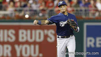 Braves acquire shortstop Orlando Arcia in trade with Brewers, per report