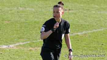 Rebecca Welch becomes first female referee in English Football League match