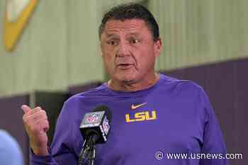 LSU's Orgeron Gives Lawmakers Statement on Guice Complaint