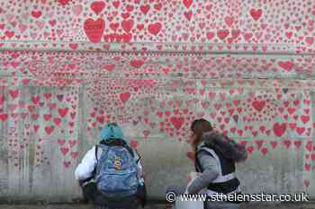 Covid memorial mural 'astonishing', say organisers a week after unveiling - St Helens Star