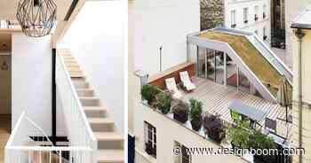 OVERCODE architecture urbanisme adds roof terrace to a house in paris - Designboom