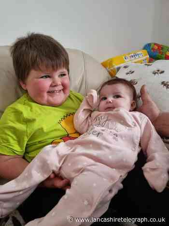 Rishton baby enjoys trip back to her home after meningitis shock
