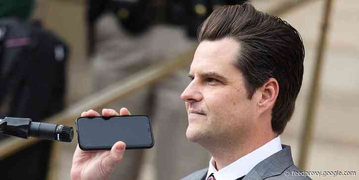 Matt Gaetz sought a preemptive pardon from Trump before he left office, according to report