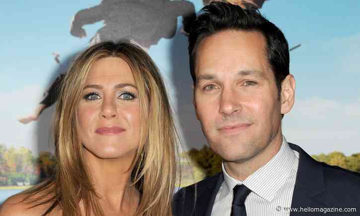 Jennifer Aniston has pillow fight with Paul Rudd in incredible throwback - HELLO!