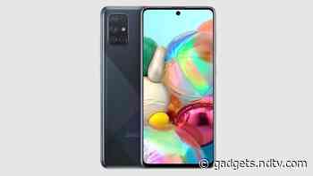 Samsung Galaxy A71 Receiving April 2021 Android Security Patch With Latest Update: Report