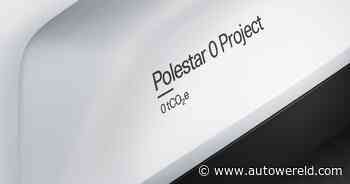 Polestar 0 wordt de eerste klimaatneutrale auto ter wereld