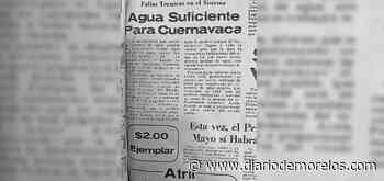 Desperdicio de agua en Cuernavaca, por tuberías viejas: SAPAC - Diario de Morelos