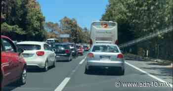 Reportan poco tráfico en la México-Cuernavaca con dirección a la CDMX - ADN 40