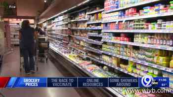 Price of groceries on the rise