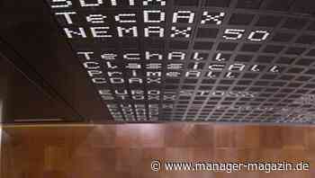 Börse: Aktienrallye geht die Luft aus, Dax und Eurostoxx50 leicht im Minus