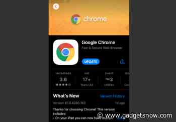 Google updates Chrome iPhone app; finally reveals what data it collects from you