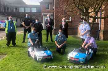 Ride-on cars donated to Warrington Hospital children's ward - Warrington Guardian