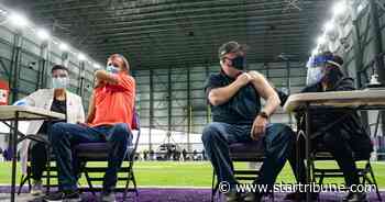 Weather damage disrupts COVID-19 vaccinations at Vikings practice site