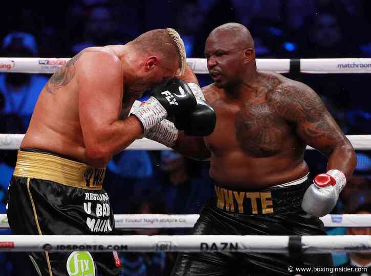 Dillian Whyte On Deontay Wilder: “I’d Fight Him In His Own Home, The Kitchen, The garage, The Garden, Wherever”