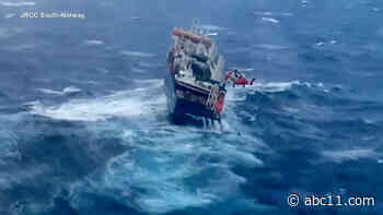 Crew evacuated as Dutch cargo ship risks sinking off Norway