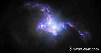 NASA's Hubble spots two pairs of double quasars in merging galaxies     - CNET
