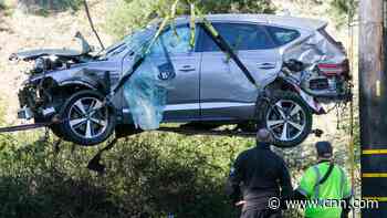 Tiger Woods' SUV crash caused by speed and inability to negotiate a curve, sheriff says