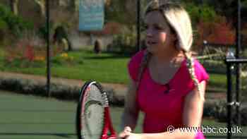 Tennis tech to help if you are playing solo