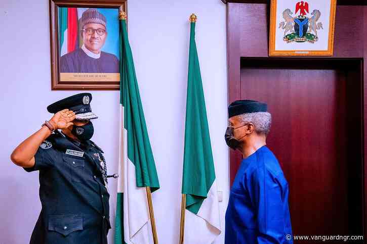 Osinbajo to Ag-IGP: Restore public trust, confidence in police force