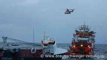 Entwarnung in der Nacht: Frachter vor Norwegen gesichert: Ölverschmutzung abgewendet