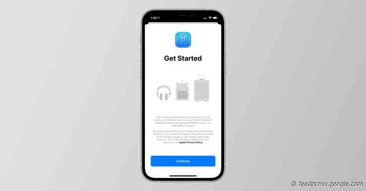 Apple launches new ‘Find My Certification’ app for third-party device makers