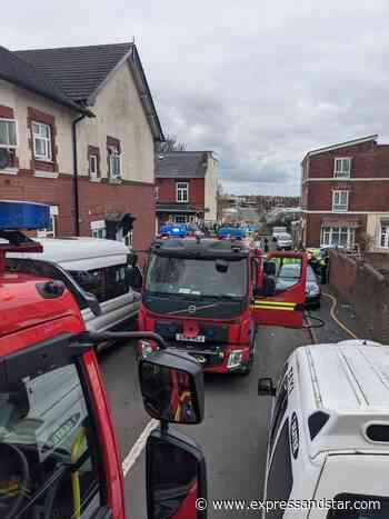 Woman led to safety after fire in basement of Dudley property - expressandstar.com