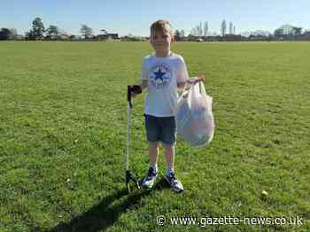 Eco-friendly Clacton boy clears up field to help wildlife